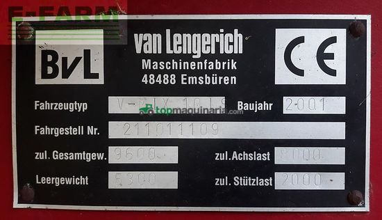 Remolqu esparcidor - BVL - v-mix 10 ls