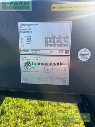 Remolqu agrícola - Krampe - hakenliftanhänger thl 20 l carrier+