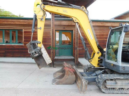 Excavadora - Wacker Neuson - ec 80 ( 8.373kg ) powertilt + hydr. sw