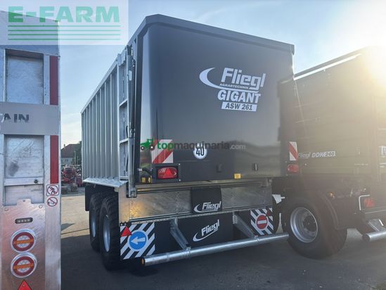 Cinta transportadora de forraje - Fliegl - asw 261 compact fox