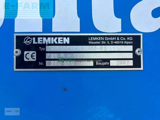 Combinado de siembra - Lemken - solitär 9-300 / zirkon 10-300
