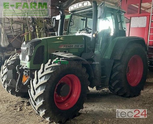 Tractor agrícola - Fendt - 718 com3