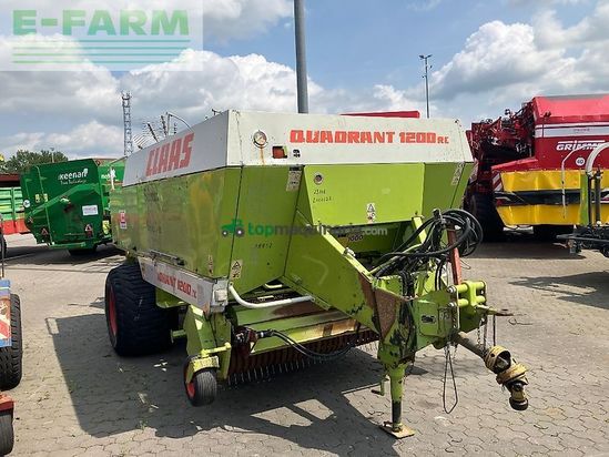 Empacadora gigant - Claas - quadrant 1200 rc