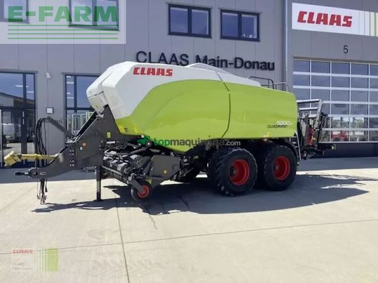 Empacadora gigant - Claas - quadrant 5200 fc tandem
