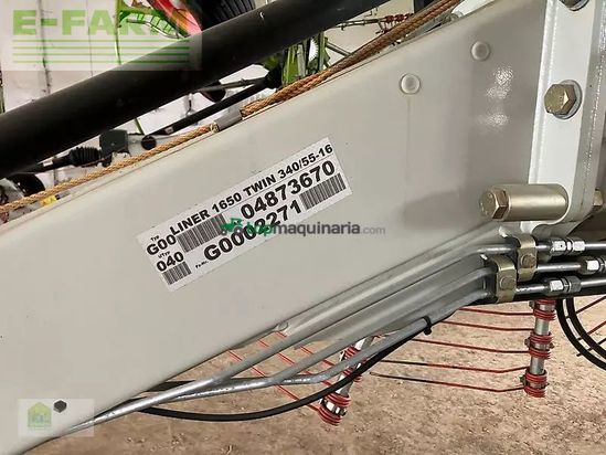 Rastrillo - Claas - liner 1650 twin