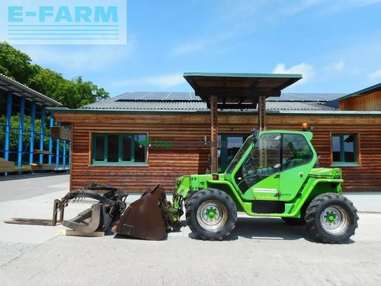 Telescopica - Merlo - p33.7kt mit schaufel + greiferschaufel + gabel