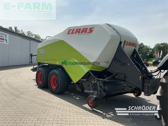 Empacadora gigant - Claas - quadrant 3200 fc