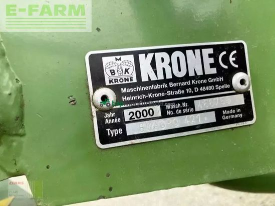 Rastrillo - Krone - swadro 421