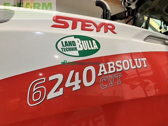 Tractor agrícola - Steyr - 6240 absolut cvt CVT