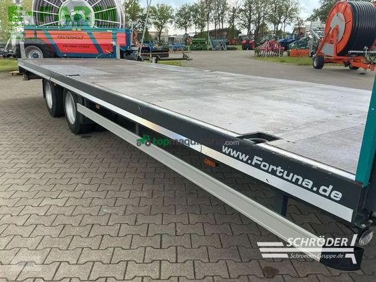 Remolqu agrícola -  - fortuna - lkw-tieflader t 160