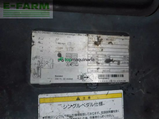 Elevadora - Linde - h45d-04 triplex 6,7m + 3. u. 4. kreis! neue gab