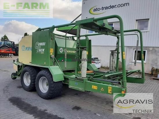 Empacadora gigant - Krone - combi pack 1500
