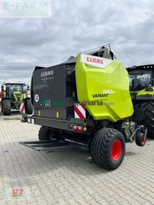 Empacadora gigant - Claas - variant 580 rc trend