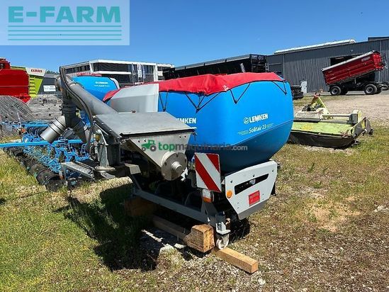 Sembradora - Lemken - azurit 9 & solitair 23 fronttank