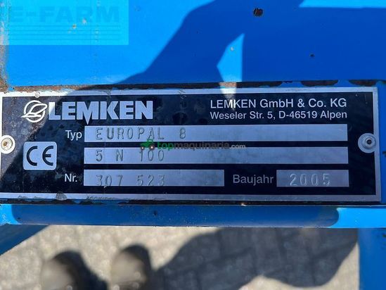 Arado - Lemken - europal 8 5n100