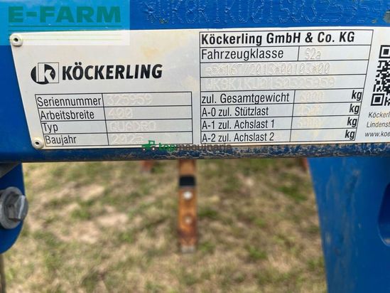 Cultivador - Kockerling - quadro 400