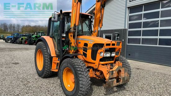 Tractor agrícola - John Deere - 6430 med frontlæsser og vejdæk