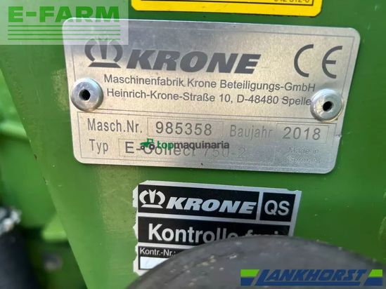 Cosechadora de Cereal - Krone - big x 630