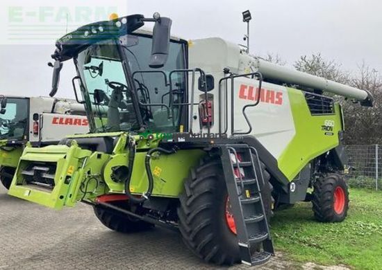 Cosechadora de Cereal - Claas - trion 660 montana