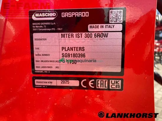 Sembradora - Gaspardo - mte-r 300 6r. isotr.
