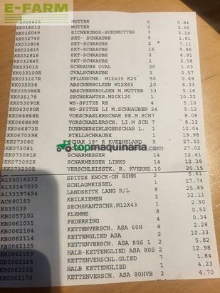 Arado - Kverneland - kverneland original pflug verschleissteile