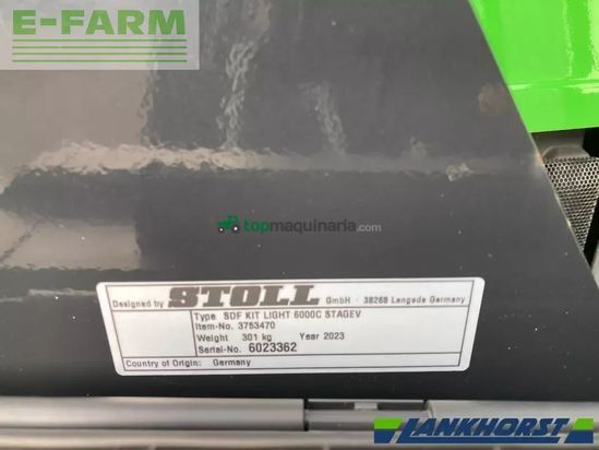 Tractor agrícola - Deutz-Fahr - 6125 c rvshift RVShift