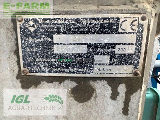 Cisterna -  - pumpfass 15000l