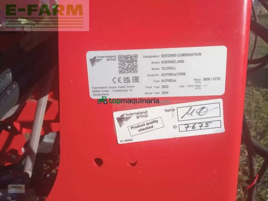 Sembradora - Kverneland - tsdrill