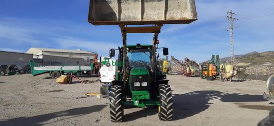 Tractor agrícola - John Deere - 6230 con pala Tenias