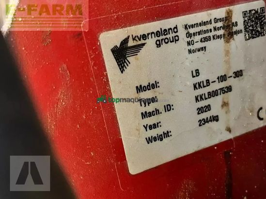 Arado - Kverneland - kklb 100-300 inkl. packer