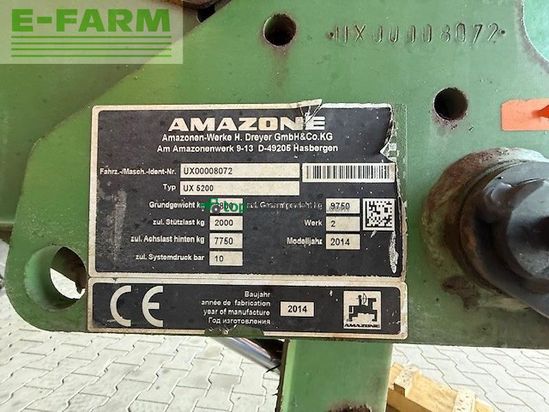 Atomizador - Amazone - ux 5200 super