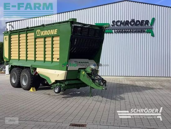 Remolqu agrícola - Krone - mx 370 gd