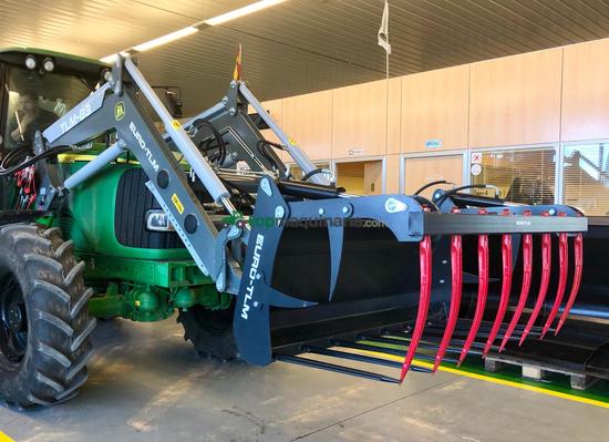 Horca hidráulica desensiladora para tractor y telescópica