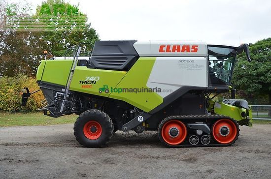 Cosechadora de Cereal - Claas - trion 740 terra trac