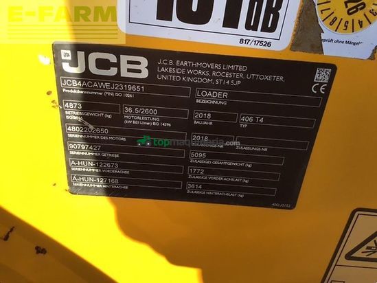 Minicargadora - JCB - 406