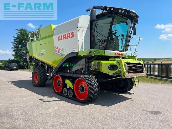 Cosechadora de Cereal - Claas - lexion 770 tt, ketten neu, sw v1200, top