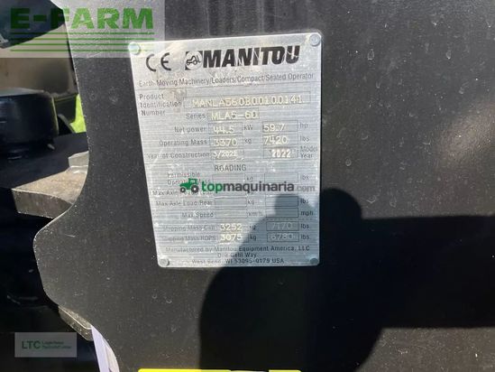 Telescopica - Manitou - mla5-60 knicklader