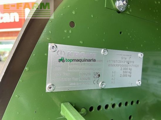 Empacadora gigant - Krone - bellima f 130