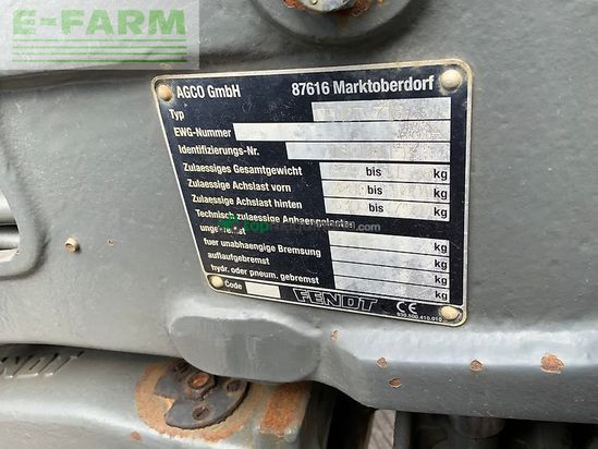 Tractor agrícola - Fendt - 716 tractor (st25458)