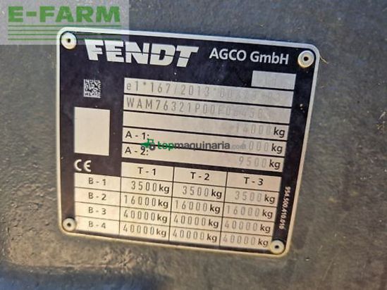 Tractor agrícola - Fendt - 720 profi plus