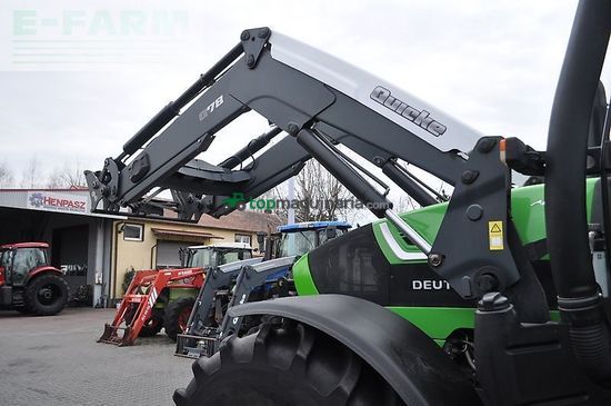 Tractor agrícola - Deutz-Fahr - agrotron 6160 p + quicke q78