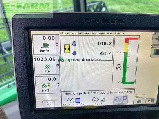 Cosechadora de Cereal - John Deere - t 660 hm