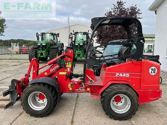 Minicargadora - Schaffer - 2445 hoflader mit stvzo