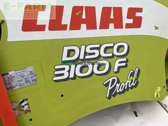 Cortacésped manual - Claas - frontmähwerk disco 3100f profil