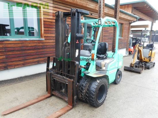 Elevadora - Mitsubishi - fd30 triplex 4,7m + ss + zwillingsreifen