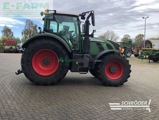 Tractor agrícola - Fendt - 724 vario s4 profi plus