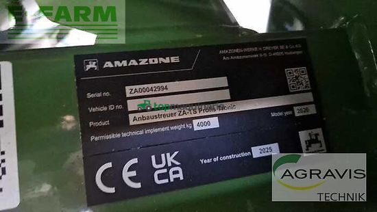 Esparcidor - Amazone - za-ts 2600 super profis tronic