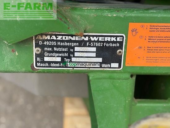 Esparcidor - Amazone - za-m 1500 maxis