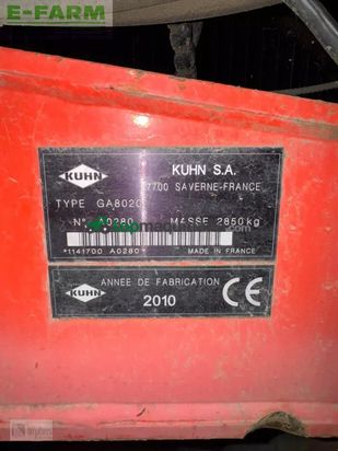 Rastrillo - Kuhn - ga 8020