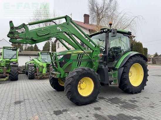 Tractor agrícola - John Deere - 6105r + jd h340